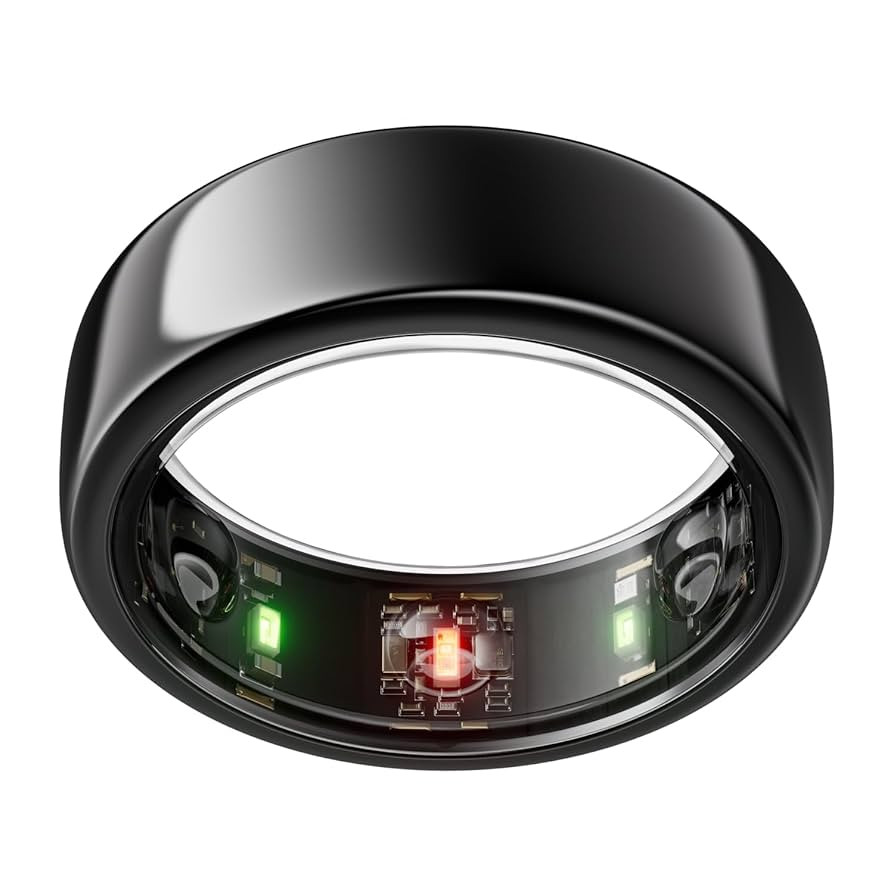Oura Ring Gen3 Horizon - Black - Size 11 - Smart Ring - Size First with Oura Ring Gen3 Sizing Kit... | Amazon (US)