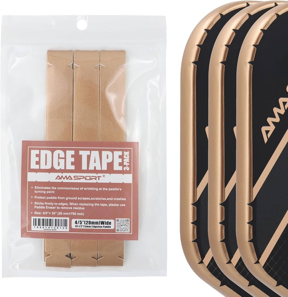 Pickleball Paddle Protection Tape - Paddle Head Edge Guard - Racket Edge Protection Tape -Fit Per... | Amazon (US)