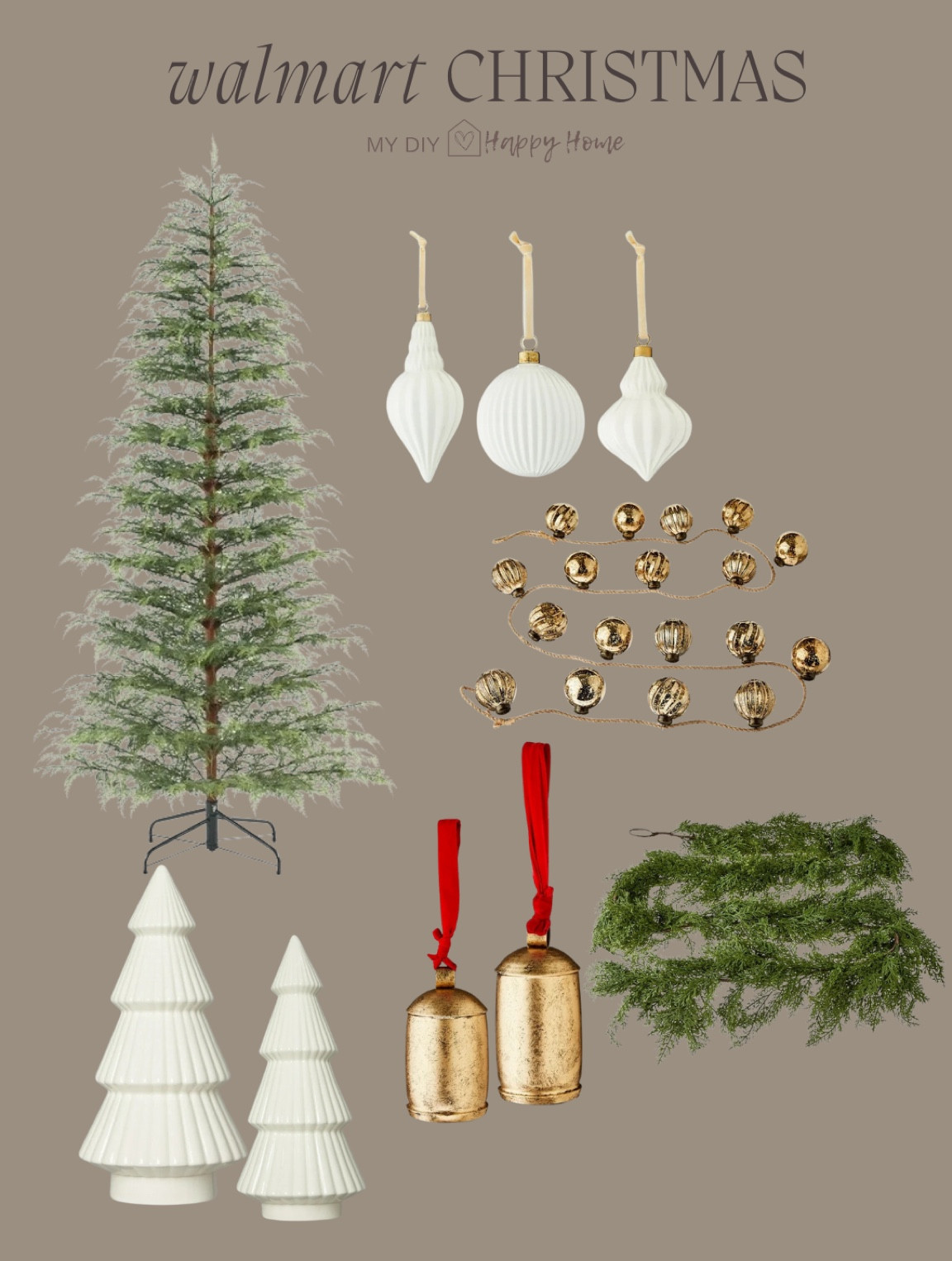 Christmas decor from the My Texas House holiday collection at Walmart.

Prelit tree- 4 ft, 7.5 ft or 9 ft


#LTKStyleTip #LTKHome #LTKSeasonal