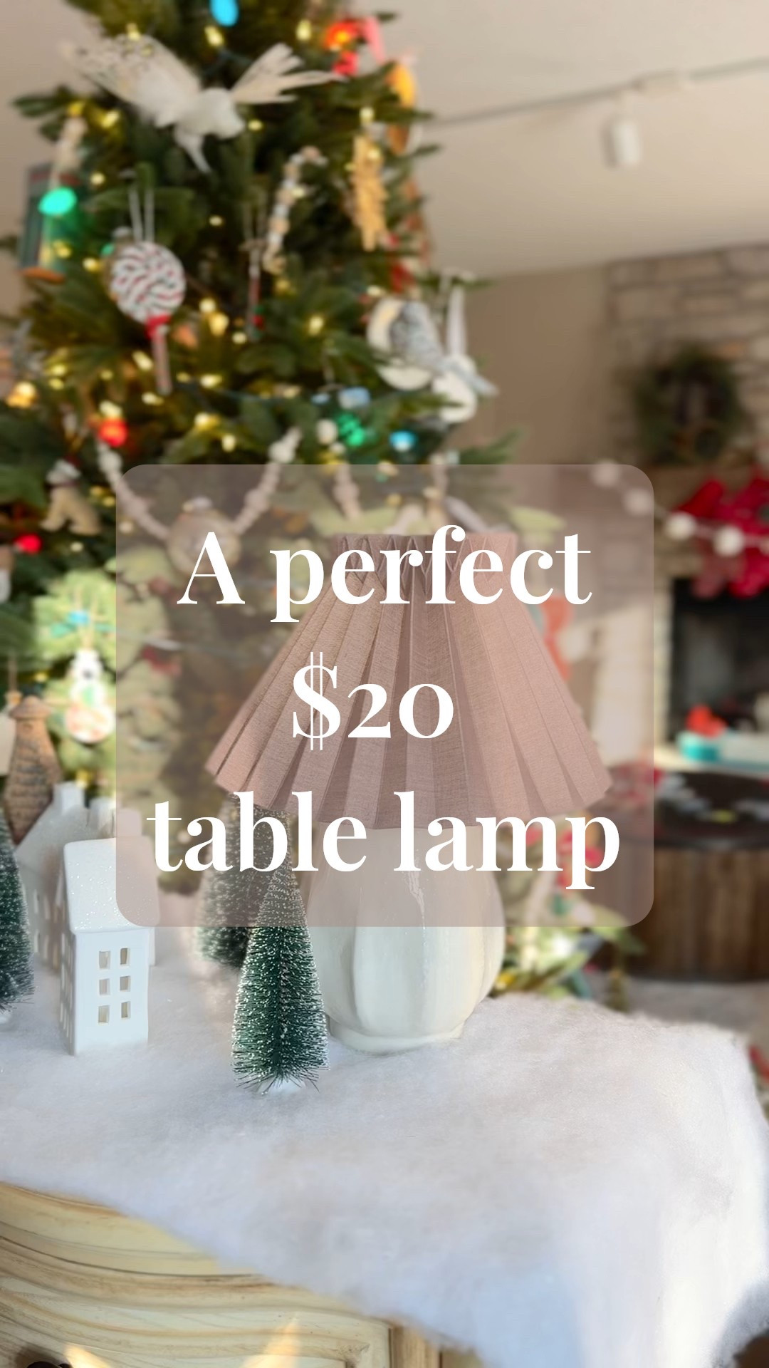 Sale ends tomorrow 👀

Seriously my favorite little table lamp for adding just the right amount of texture and interest on our console table!

#LTKHome #LTKHoliday #LTKSaleAlert