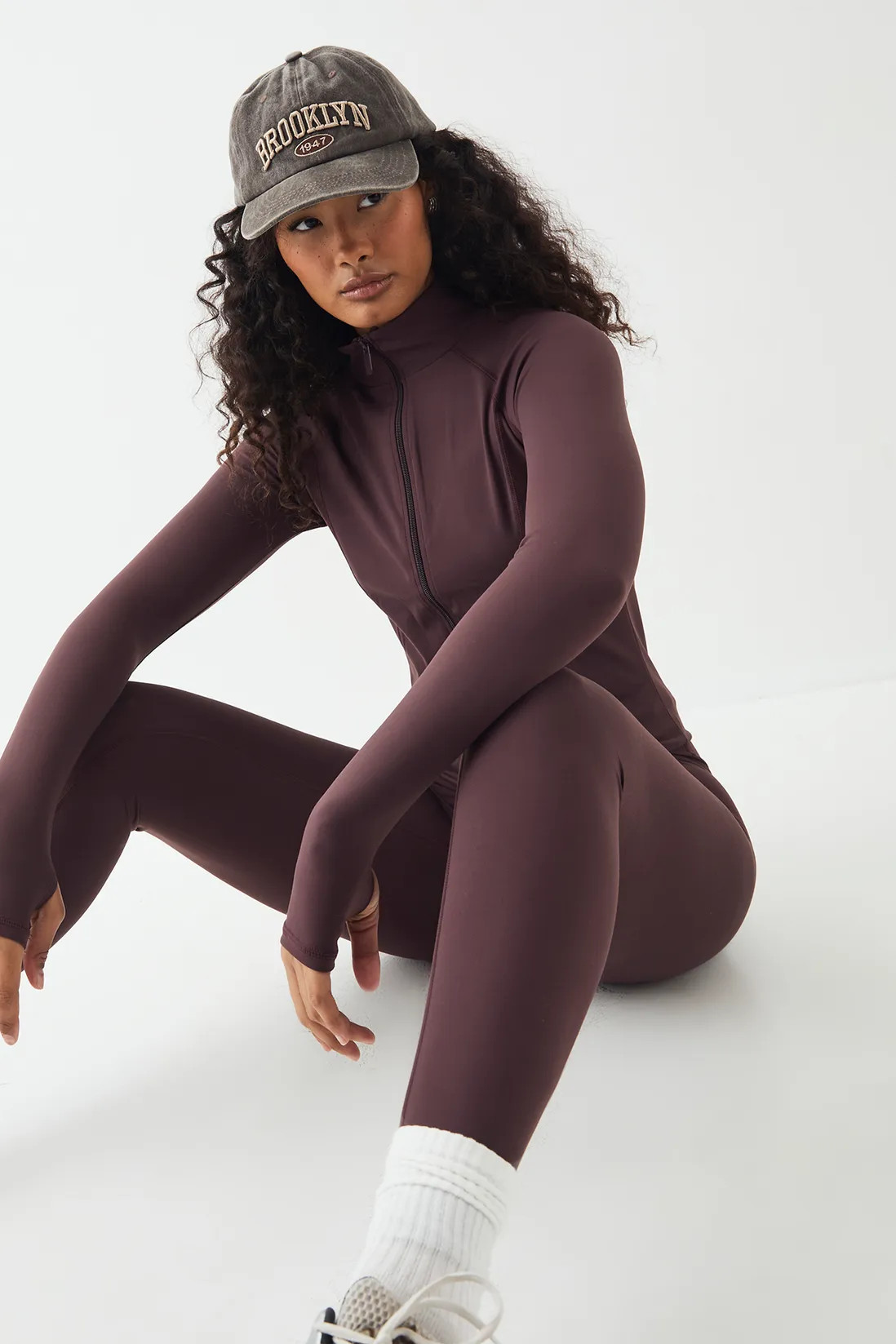 DSGN Studio Sports Ultra Sculpt Zip Through Jacket | Boohoo.com (UK & IE)