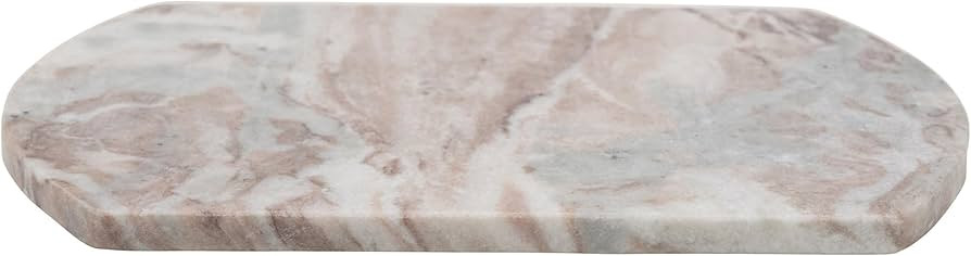 Creative Co-Op Long Marble Cutting Board, Buff | Amazon (US)