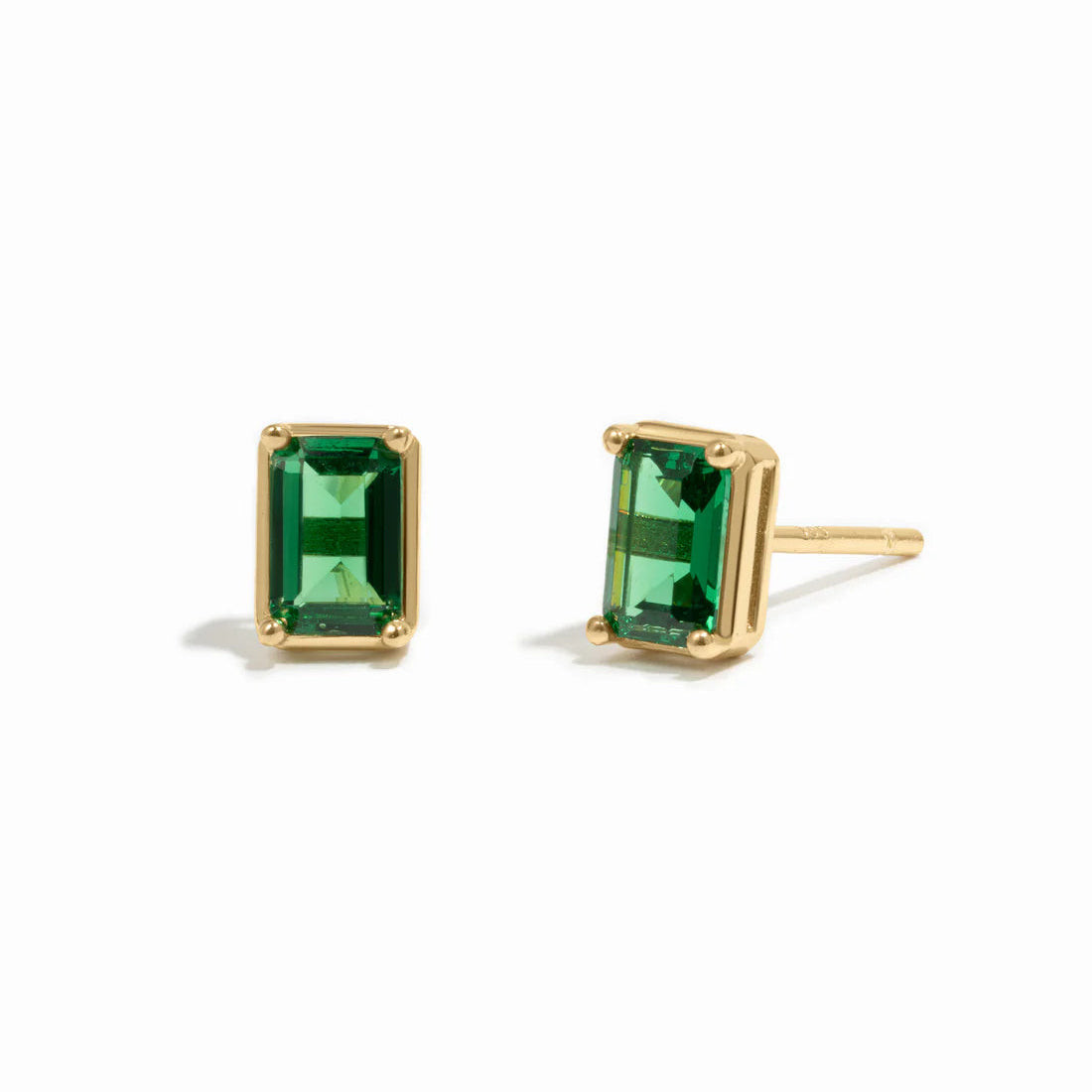 Emerald Baguette Studs | Embark Fine Jewelry