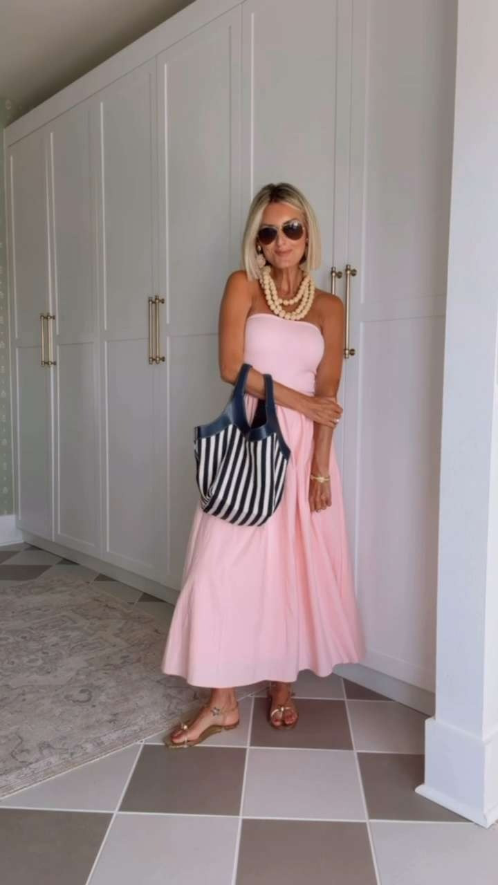 Just a simple solid color dress, but I added some fun accessories to the look! That's such a great thing about wearing a simple piece is you can really add so many different accessories to the look! Wearing S!

Loverly Grey, Amazon, resort wear, vacation looks, summer dress, beach outfit, maxi dress 

 #LTKSeasonal