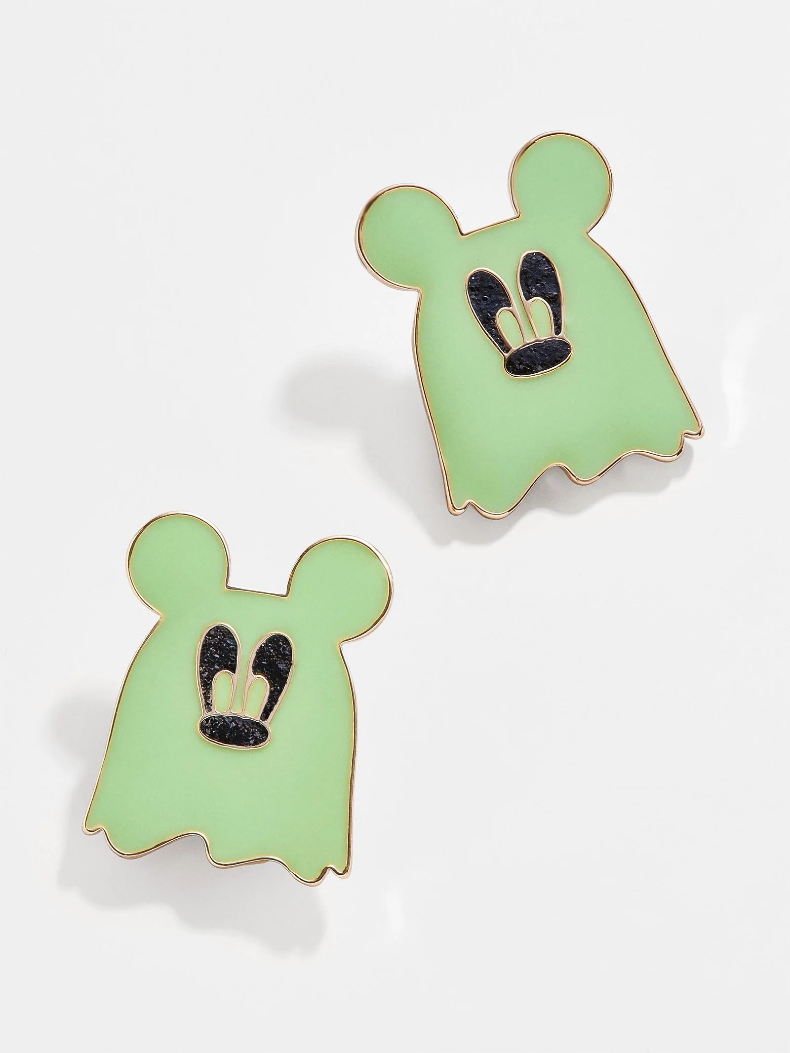 Mickey Mouse Disney Ghost Glow-in-the-Dark Earrings | BaubleBar (US)