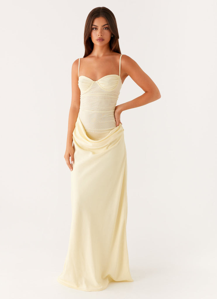 Romy Maxi Dress - Yellow | Peppermayo (Global)