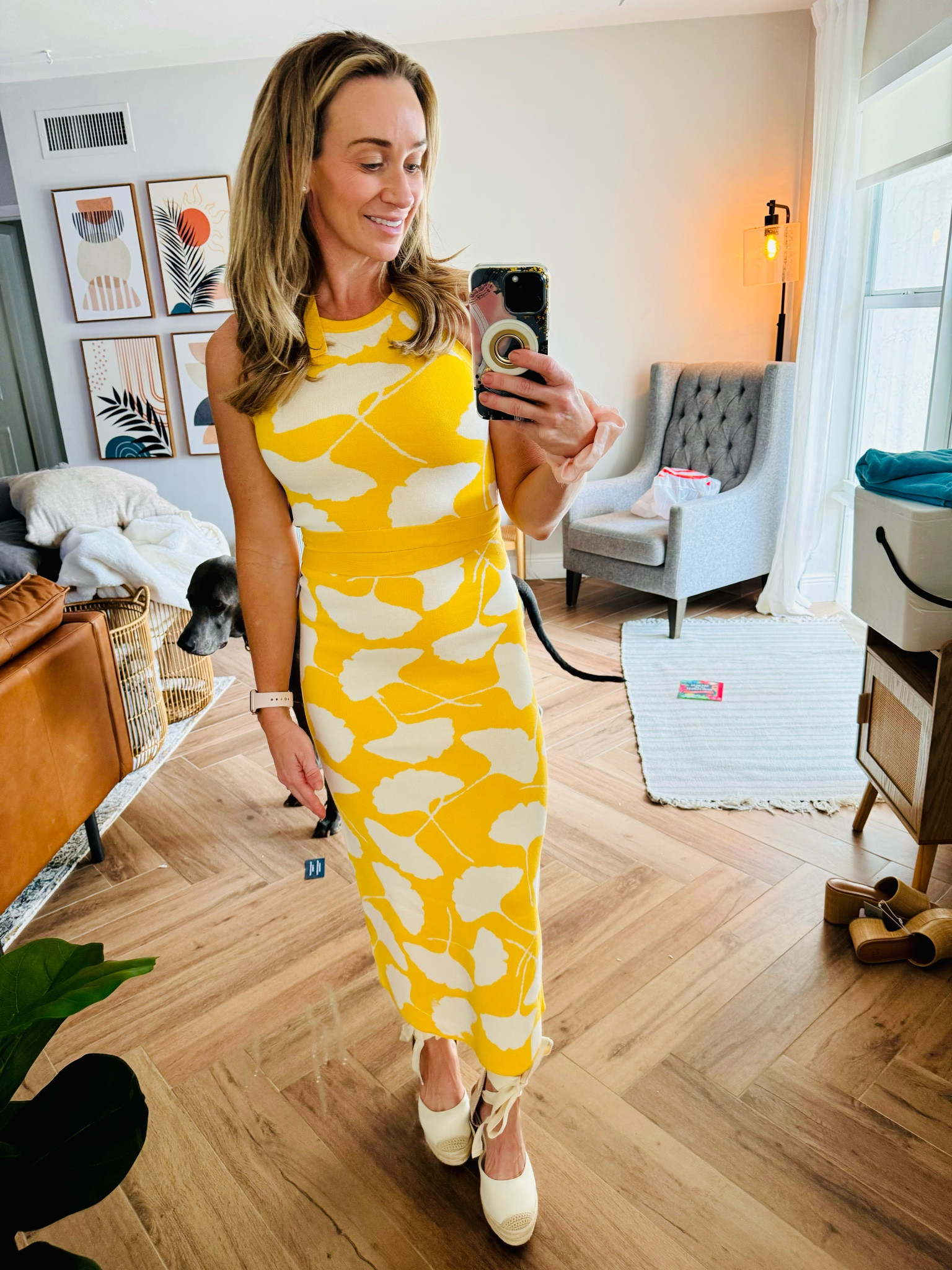 Diane Vonfurstenburg release at Target! def go to store pick up or ship it bc girls are going nuts for this stuff in store! 

This dress runs large. I am wearing an XXS and I’d usually go for a small. The material VERY strechy and feels like light sweater material. So comfy. 

Shoes: TTS 

Follow my shop @C.Scotti on the @shop.LTK app to shop this post and get my exclusive app-only content!

#liketkit 

#LTKSeasonal #LTKVideo #LTKFestival