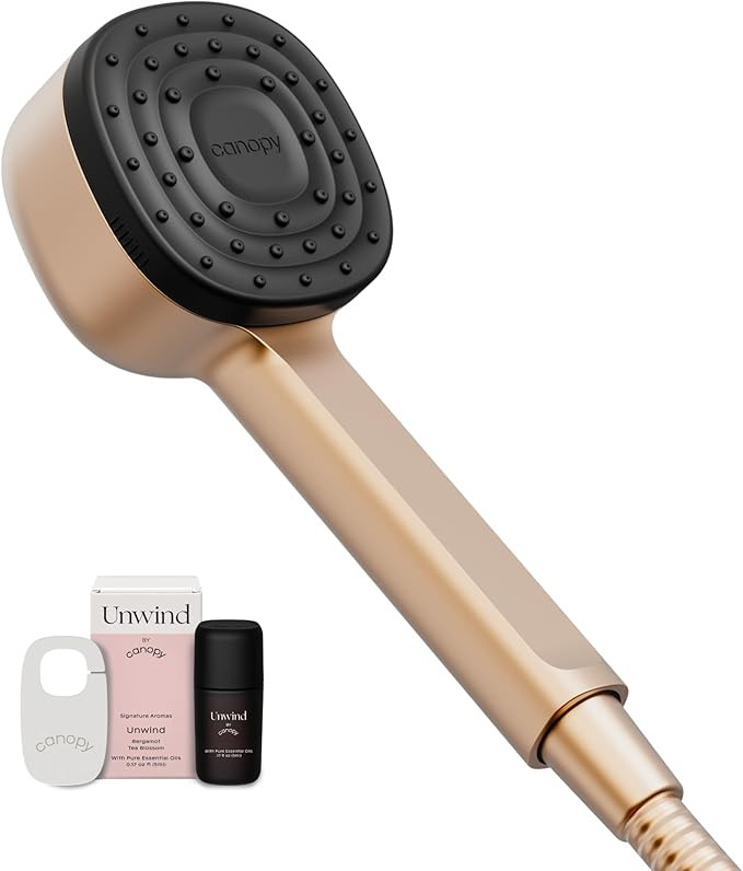 Canopy Handheld Filtered Shower Head & Scalp Massager - High Pressure Shower Head Filter for Hard... | Amazon (US)