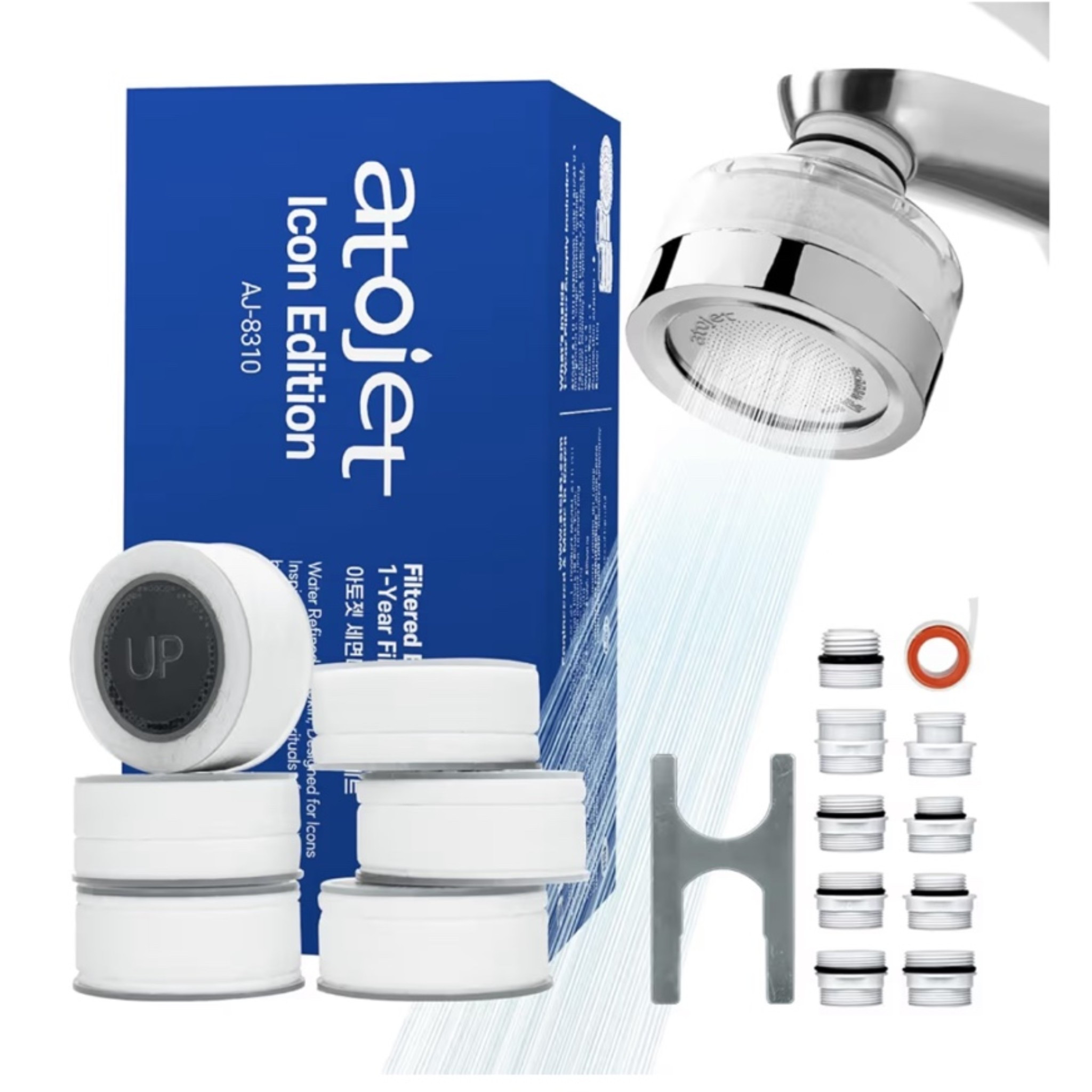 Cleansing Washbasin Faucet Filter Inspired By Korea's Beauty
Culture - Pure Carbon Filters for Bathroom & Kitchen Water (1 Year
Supply) (AJ8310C-SET-1YR)

#LTKmorningroutine #LTKselfcare #LTKHome