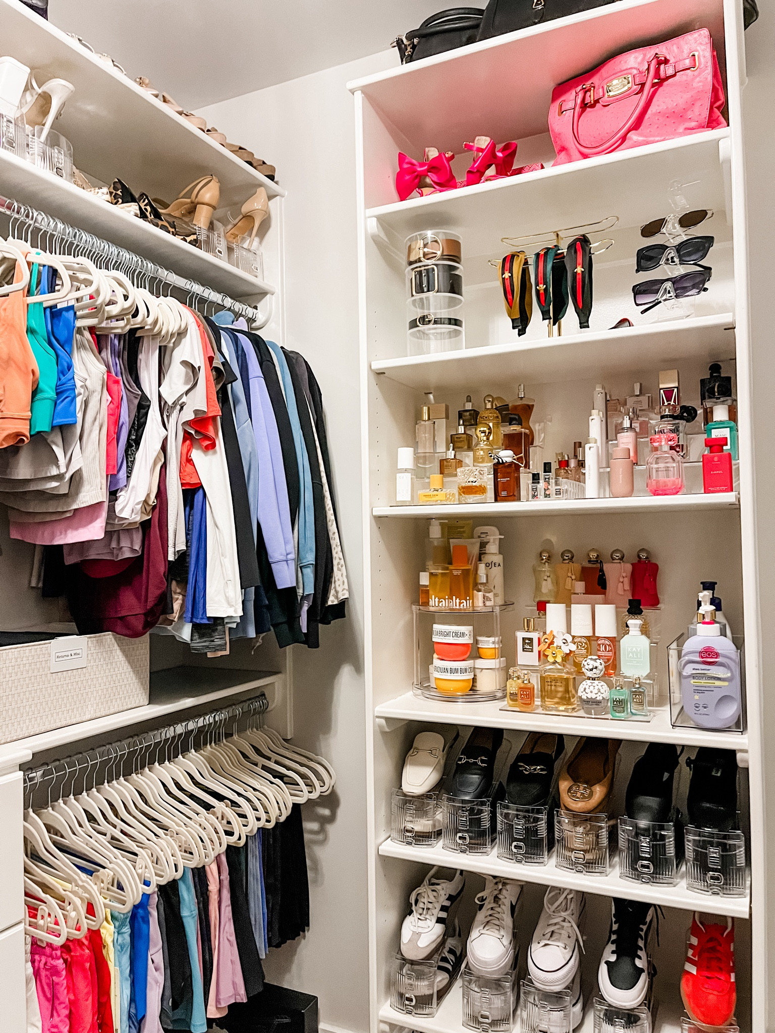 These are some of our favorite products to help maximize vertical space in a closet or bathroom to display all of your favorite perfumes and accessories.

#LTKFindsUnder50 #LTKShoeCrush #LTKHome