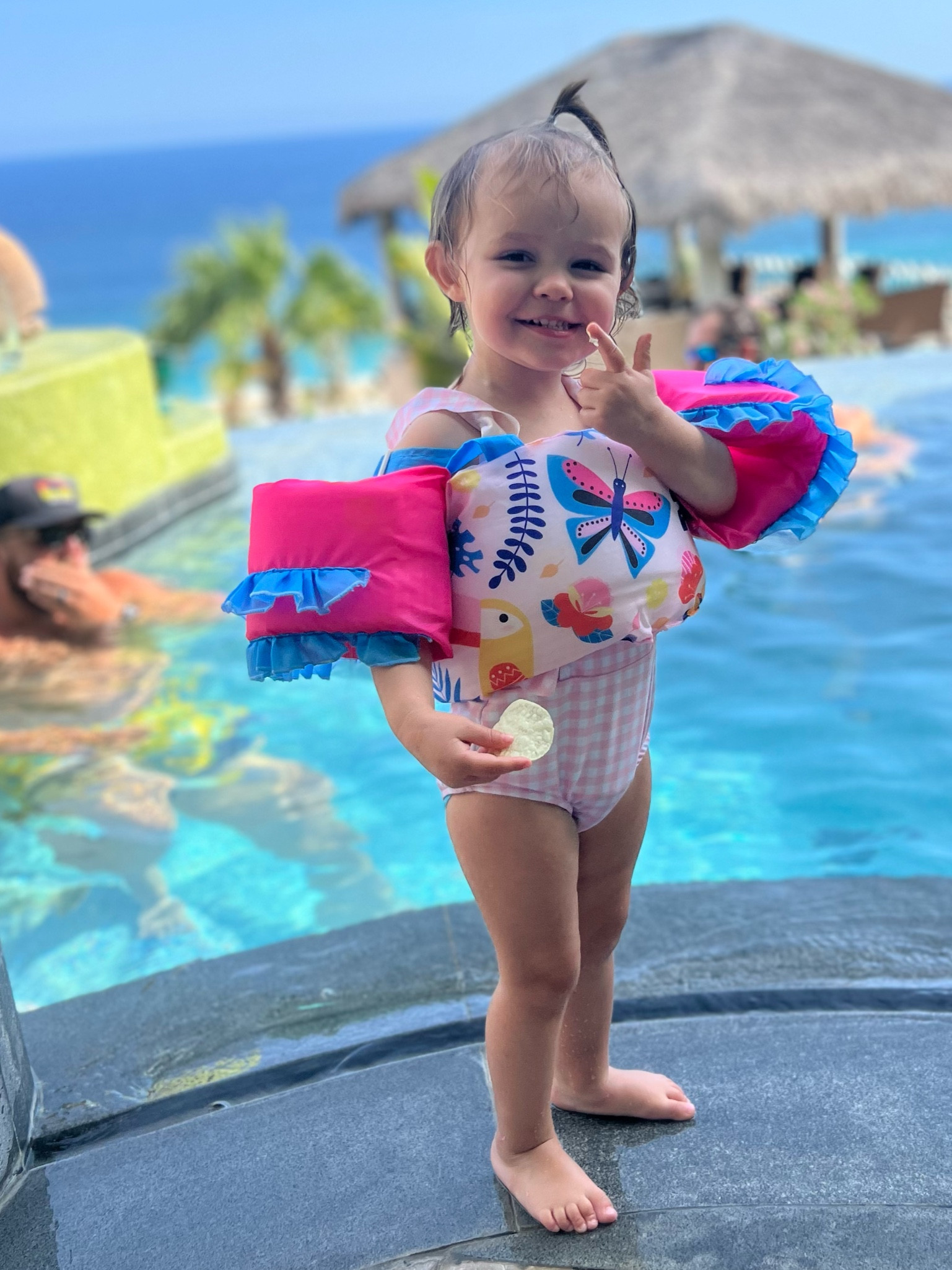 Ruffle puddle jumper 
Amazon 
Baby girl 
Swim 

#LTKtravel #LTKunder50 #LTKswim