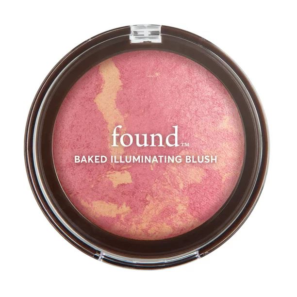 found Baked Illuminating Blush With Rosehip Oil, 70 Pink Glow, 0.24 fl oz | Walmart (US)