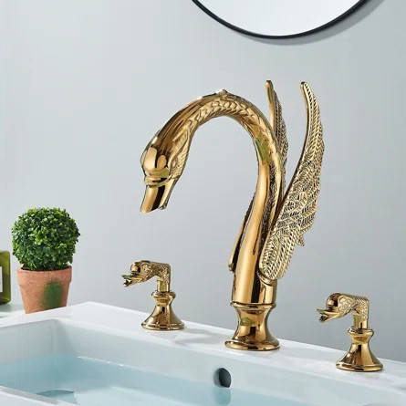 63-JDNS Widespread Faucet 2-handle Bathroom Faucet | Wayfair North America