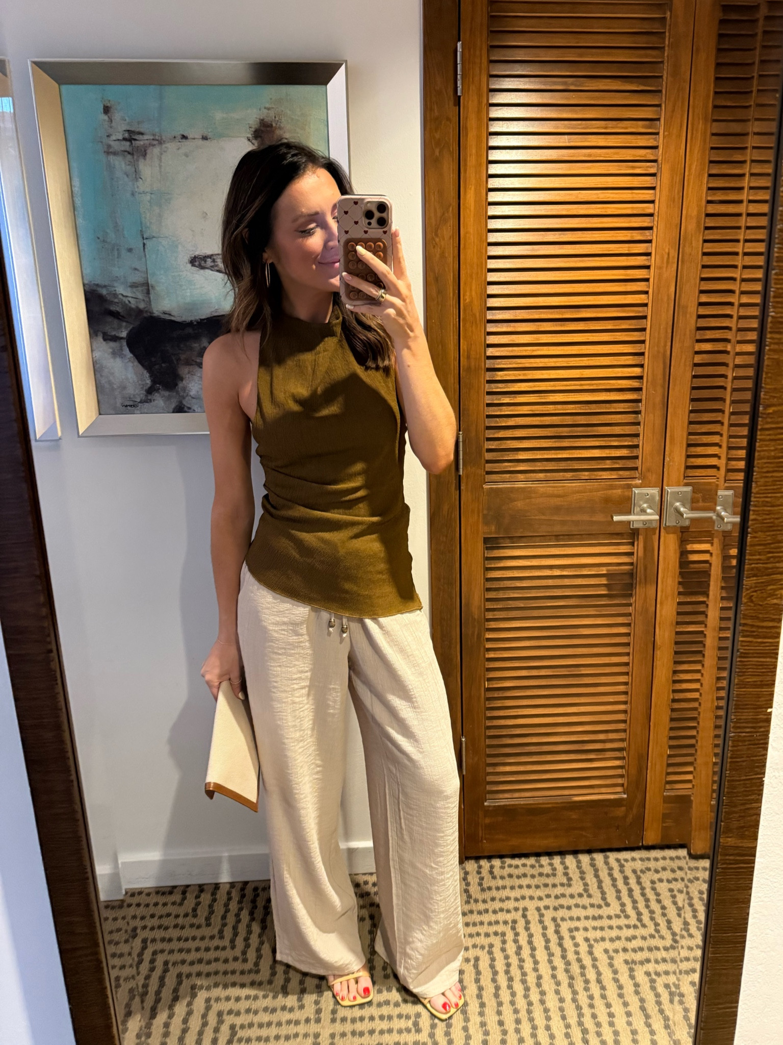 Dinner outfit! Wearing my true size in the pants and top. Love that they are textured so you don’t have to worry about them wrinkling. Sedona, Arizona 

#LTKStyleTip