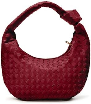 Apryl Woven Purse - Woven Tote bag for Women - Knotted Large Slouchy Hobo Shoulder Handbags | Amazon (US)