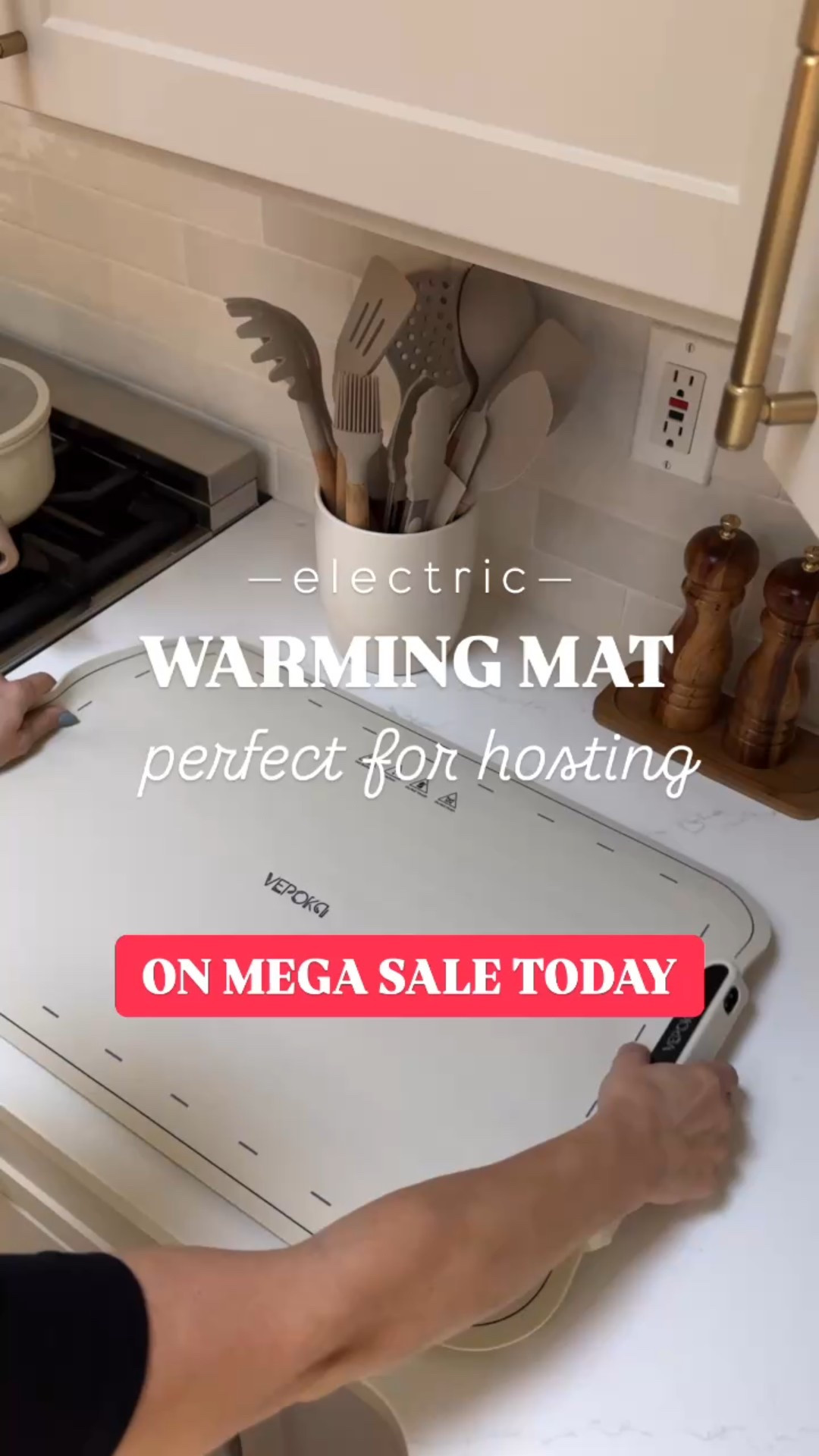 This electric food warming mat is a must have for hosting! It keeps all of your food in the counter warm for your guests and is easy to clean up 🙌🏼 AND it’s 30% off during Amazon’s Big Spring Sale! 🚨 

Amazon Big Spring Sale | Warming Mat | Kitchen Gadget

#kitchengadget #hosting 

#LTKSaleAlert #LTKHome
