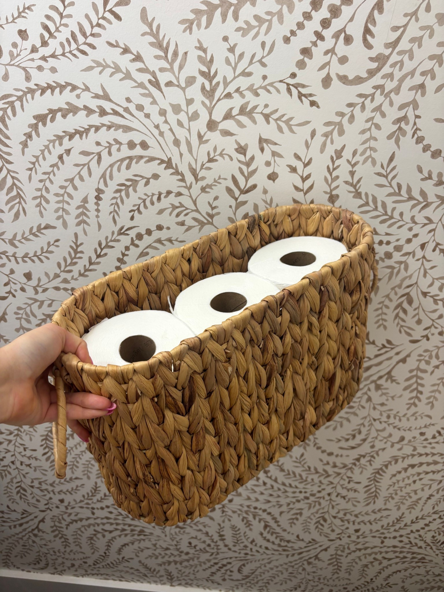 Love this basket from Amazon for toilet paper storage 🤍🏠

#LTKFindsUnder50 #LTKStyleTip #LTKHome
