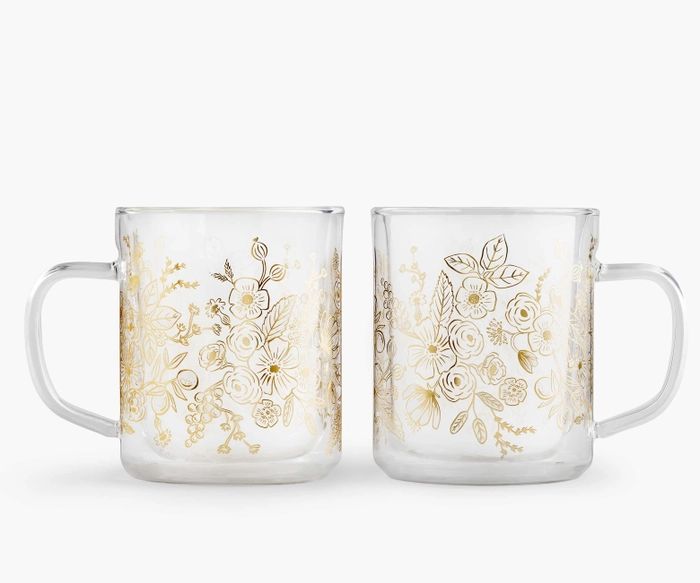 Colette Glass Mug Set | Rifle Paper Co. | Rifle Paper Co.