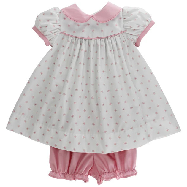 Baby Float Dress - Pink Bows | The Bailey Boys, inc