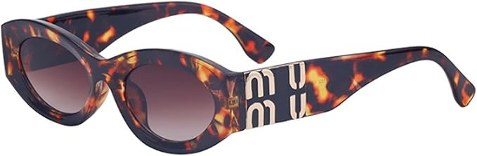 Female Personality Small Oval Sunglasses: UV Protection,r for Photography, Driving, Partying, Run... | Amazon (US)