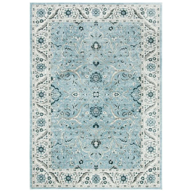SAFAVIEH Isabella ISA912M Light Blue / Cream Rug | Walmart (US)