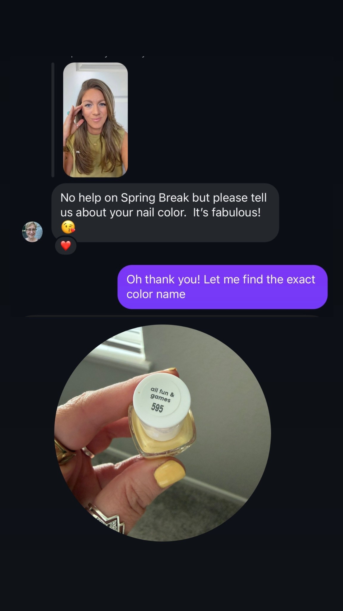 A great butter yellow nail color: “It’s All Fun and Games” 

#LTKBeauty