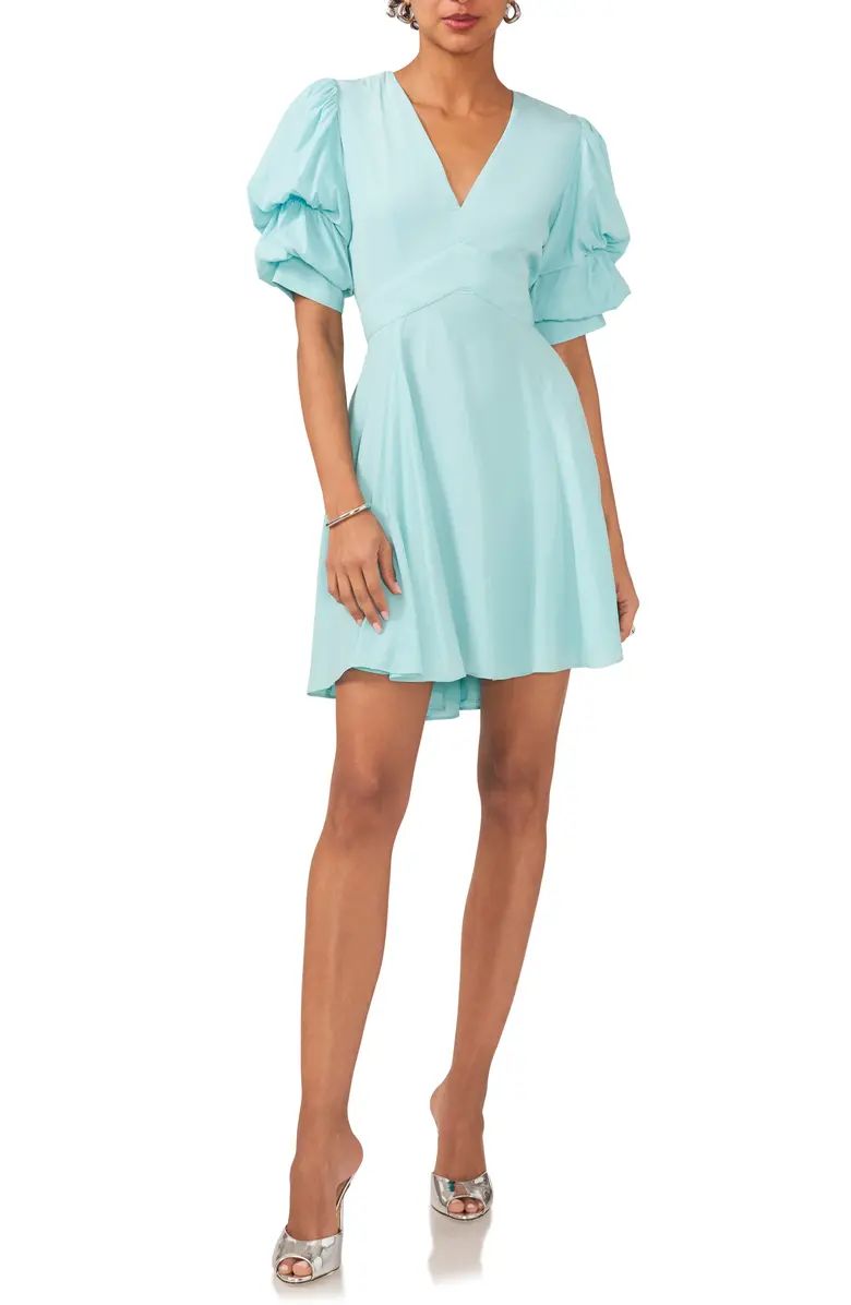 Tiered Bubble Sleeve Dress | Nordstrom