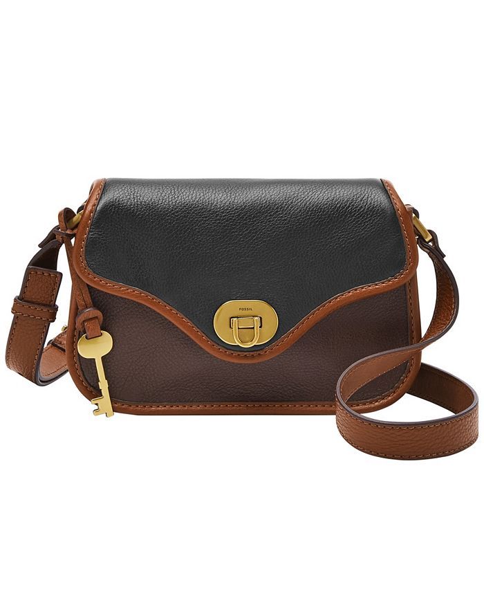 Fossil Women's Heritage Mini Flap Crossbody & Reviews - Handbags & Accessories - Macy's | Macys (US)