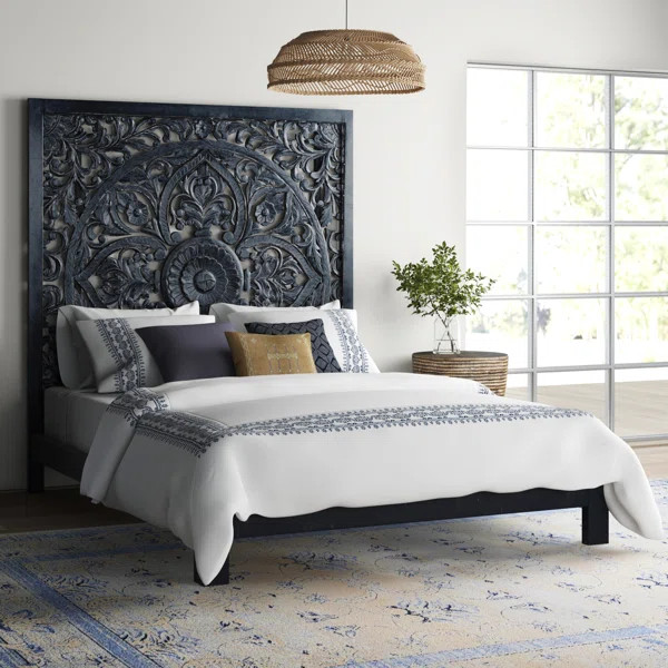 Corder Queen Solid Wood Platform Bed | Wayfair North America