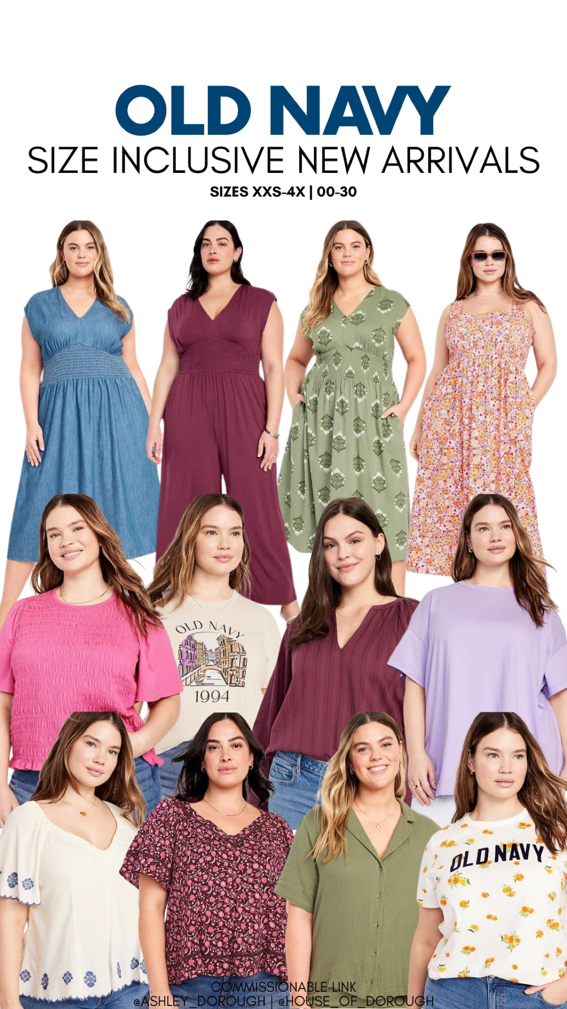 Size Inclusive New Arrivals from Old Navy! 

#LTKSeasonal #LTKplussize #LTKstyletip