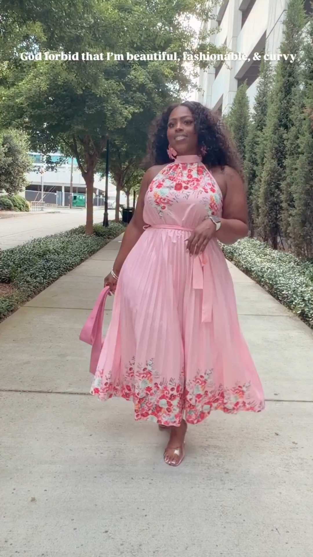 God forbid I’m beautiful, fashionable, & curvy all at once ☺️. 

Confidence looks good on everybody, but babyyyy it wears real good on me 💁🏾‍♀️ especially (in 🩷) w/ curves I was never meant to hide.

👗 @shein
👡 @misslola
🎀 @brandonblackwoodnyc 
👂🏾💍 @rainbowshops 

Use Code “4USCURVEnessathediva879” for $$ off @shein_us

Comment SHOP for 🔗 to 💌

🔍 Search 7XG6X to catch all the vibrant spring curvy trends @shein_us
@sheinofficial

#sheintrends #sheincurve #ad #curvytrends #atlantainfluencer

atlanta creator, plus size creator, curvy fashion, plus fashion, shein curve, miss lola heels, brandon blackwood bag, ootd, trendy badd

#LTKdayinmylife #LTKgrwm #LTKootd