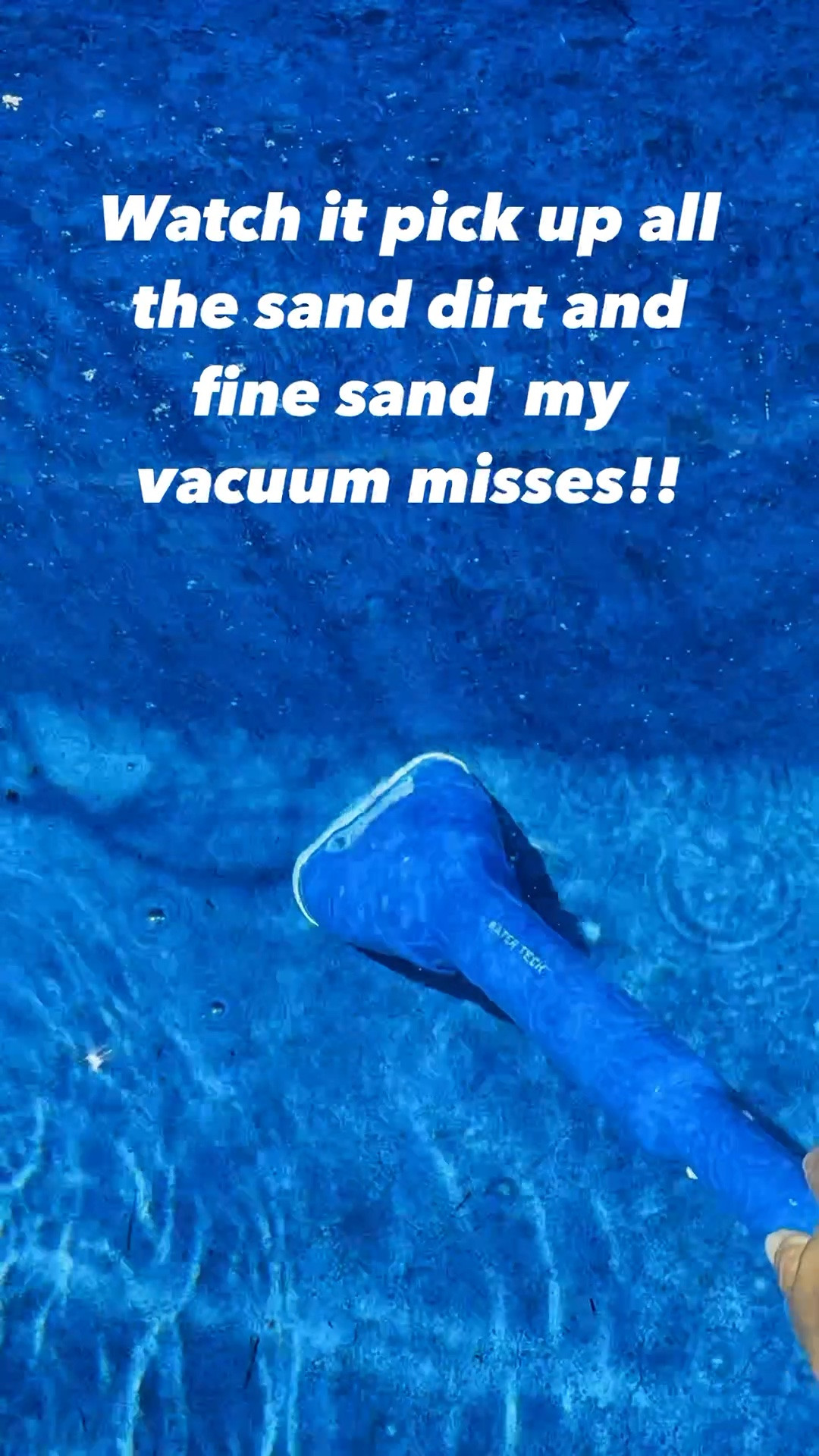 Viral Pool Dustbuster, that gets all the fine debris from the corners of the pool and helps you have to take out the vacuum less!!

#LTKdayinmylife #LTKSwim #LTKmomlife