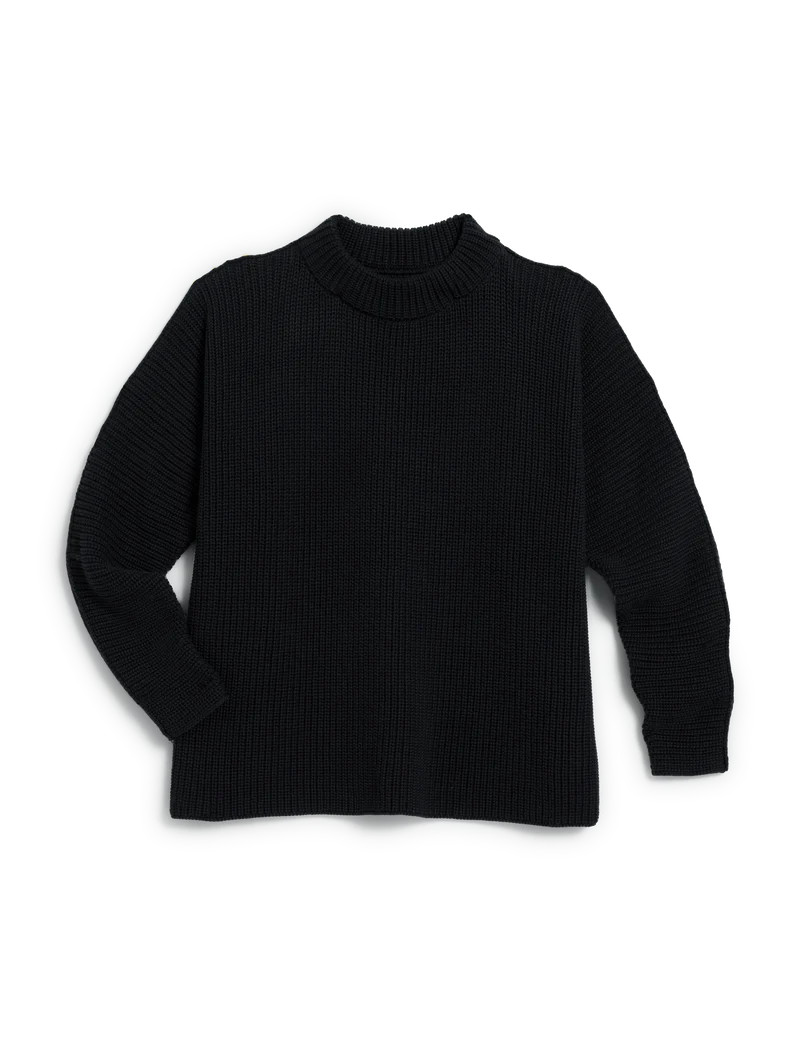 PEBBLE BEACH Black, Pure Italian Cotton | Frank & Eileen