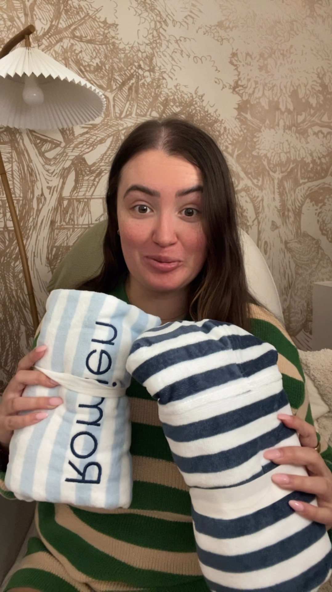 Baby hooded beach towel. Personalizations available!