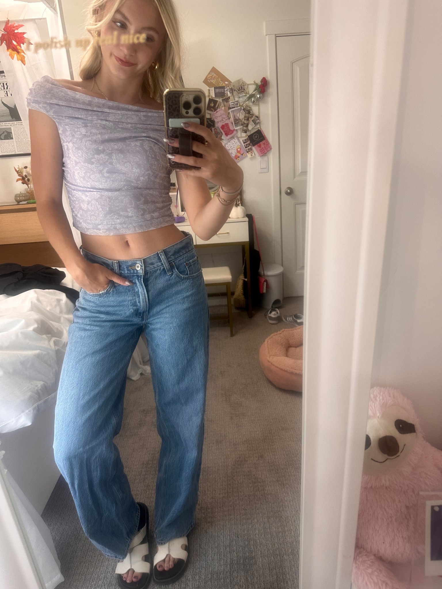 School ootd!! Top is on sale right now🫶🏼