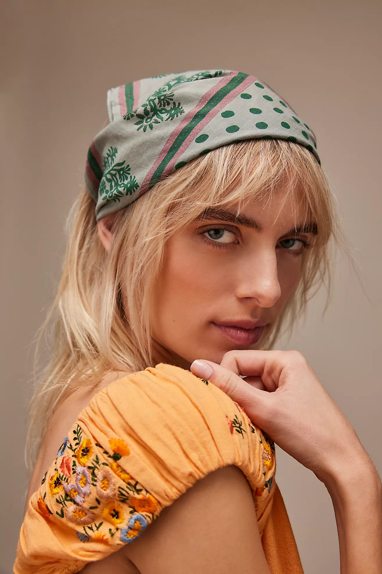Marigold Dot Bandana | Free People (Global - UK&FR Excluded)