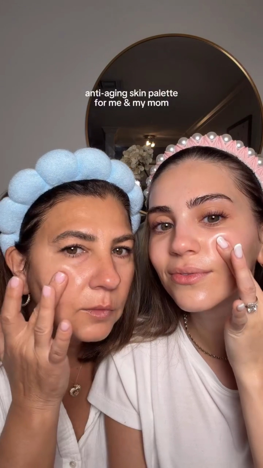 my mom wanted to show how we customize our anti-aging skin palette for both ages & skin types 🥰 the @dalba_global Double Serum & Cream is the perfect 2-in-1 Moisturizer and barrier protector - and it’s now available on @amazon and @ultabeauty 

#dalba #dalbaDoubleSerumNCream #AntiAging #Over50 #momanddaughter