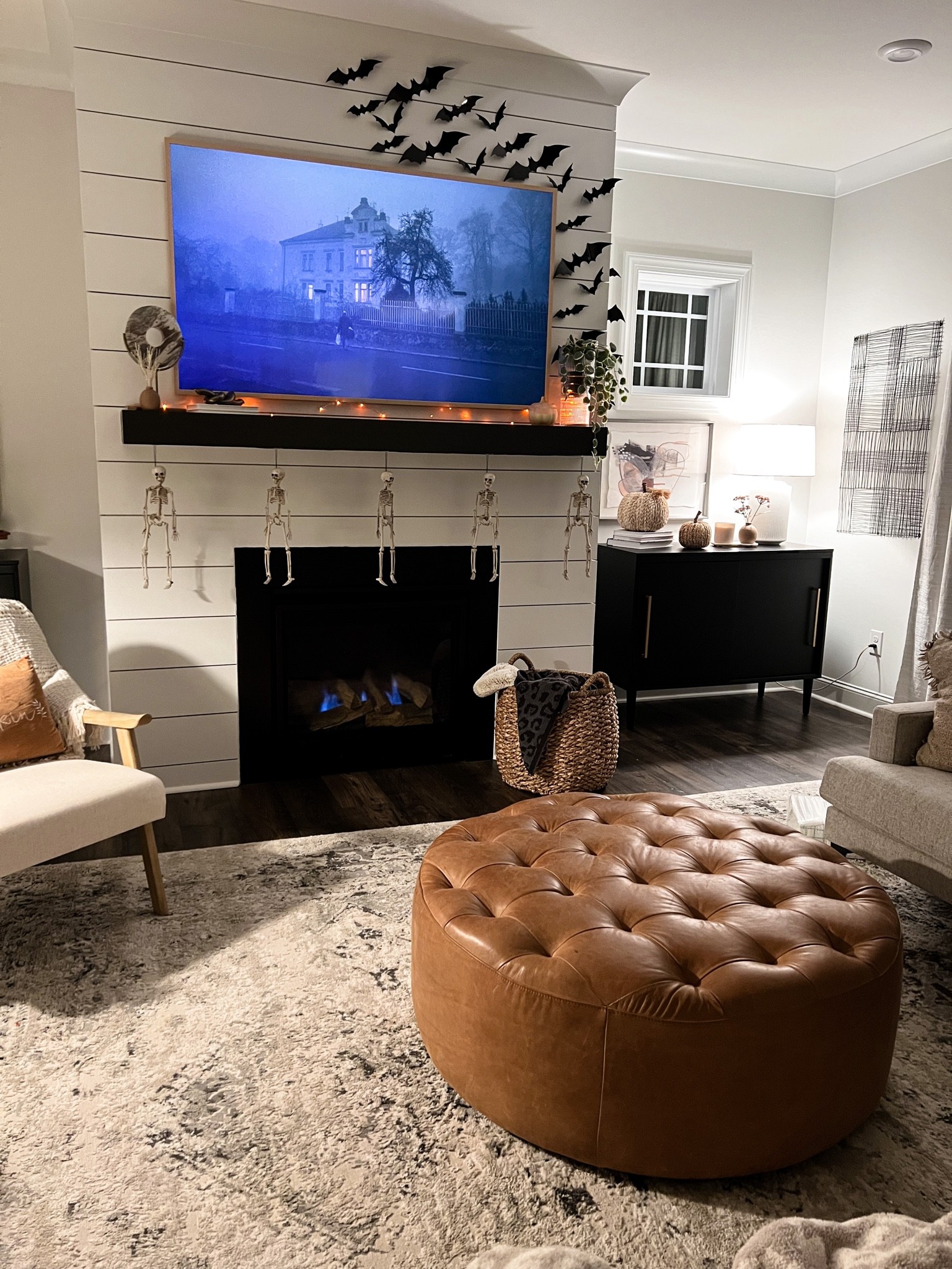 Spooky Halloween decor in our family room 👻 

#LTKHalloween #LTKhome #LTKSeasonal