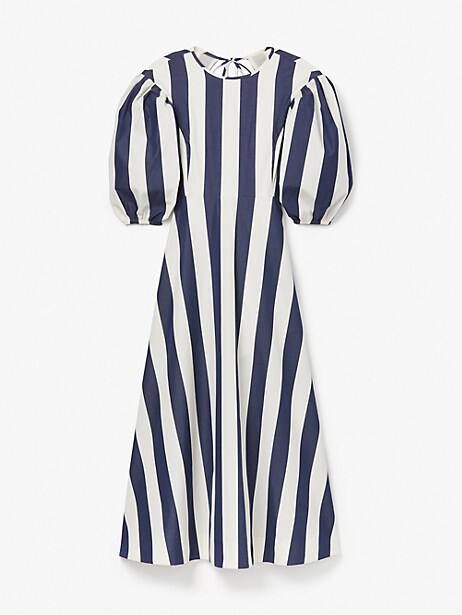 Awning Stripe Tie-Back Maxi Dress | Kate Spade (US)