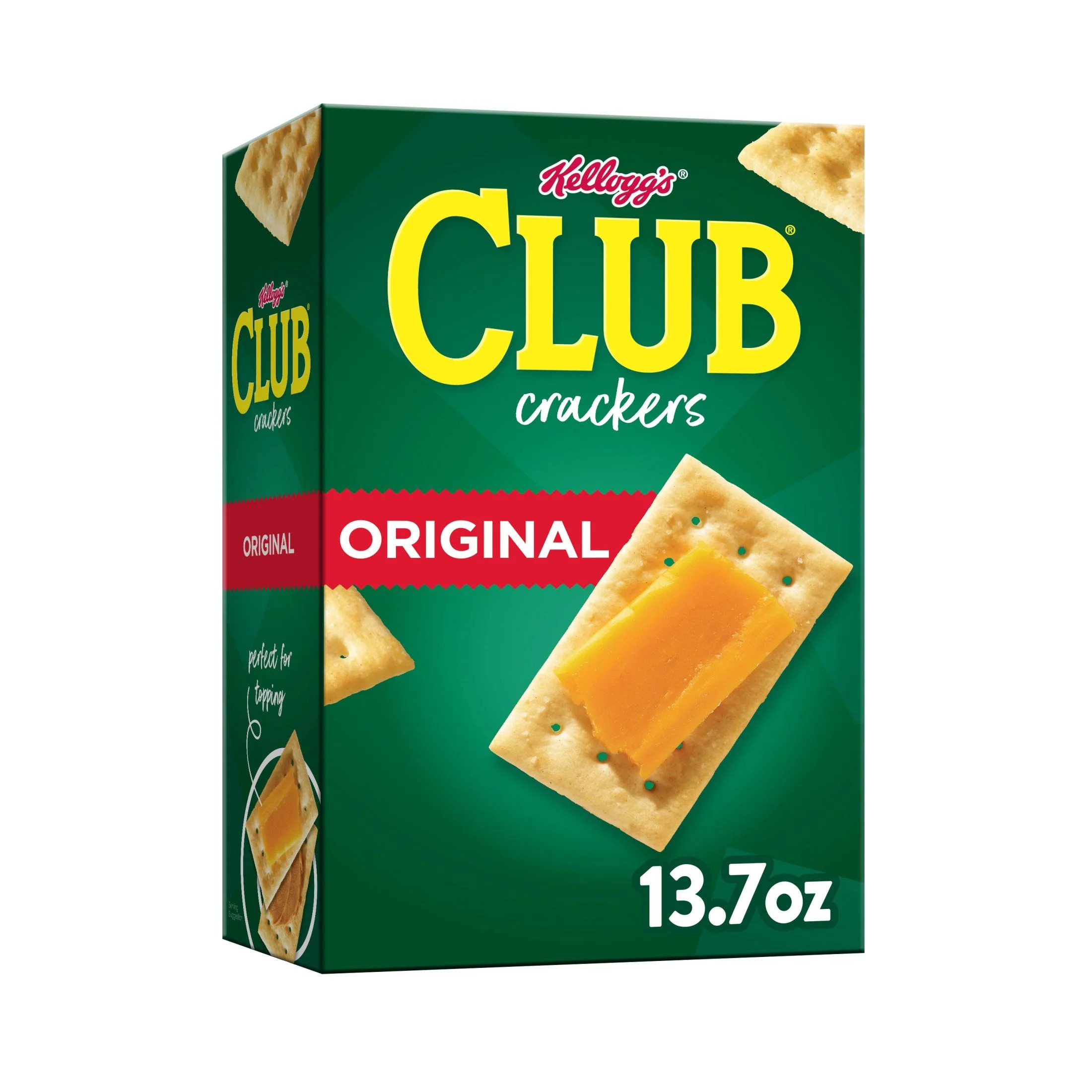 Club Original Crackers, Lunch Snacks, 13.7 oz - Walmart.com | Walmart (US)