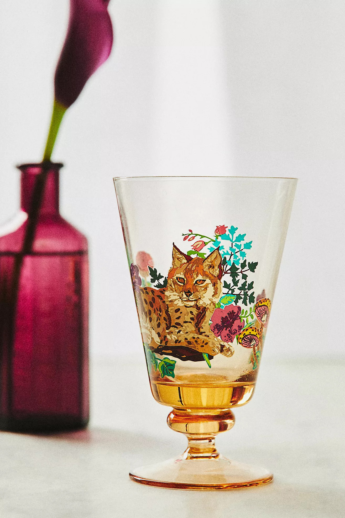 Nathalie Lete Marais Glass Goblet | Anthropologie (US)