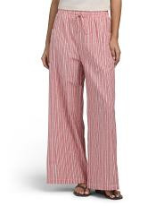 Wide Leg Striped Pants | TJ Maxx