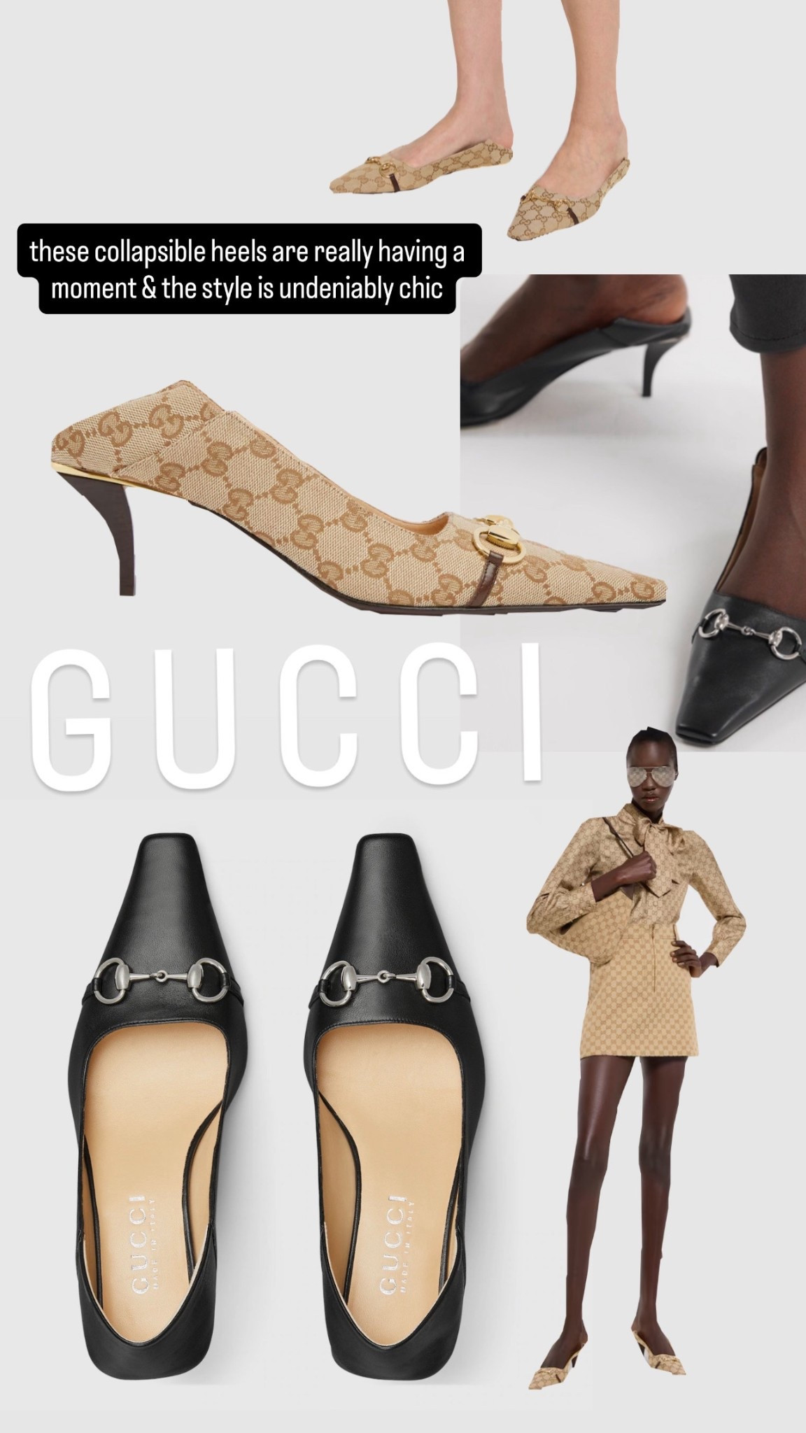 Gucci shoes / heels 

#LTKootd #LTKWorkwear #LTKTravel