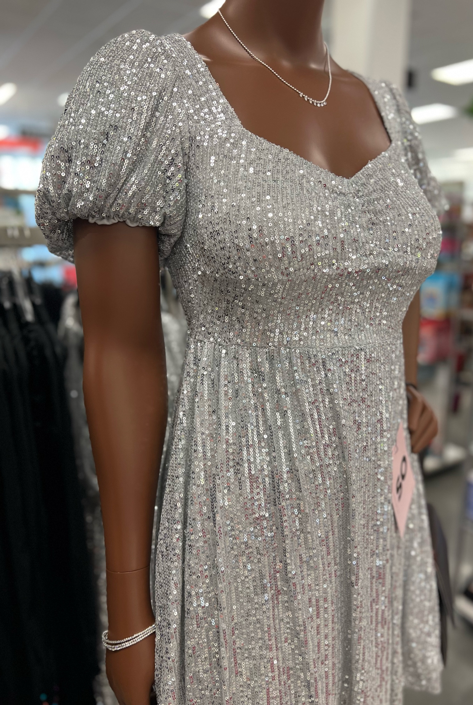 white christmas dresses Kohl dress – Line & Dot main image 1