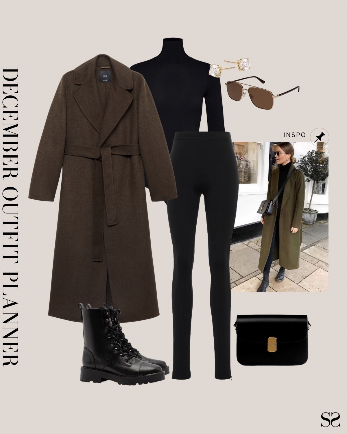 Monthly outfit planner DECEMBER: Winter outfits | leggings, bodysuit, turtleneck, long coat, combat lug boots, travel outfit 

#classicstyle #LTKstyletip #winteroutfit #casualoutfit

Image inspo credit: Pinterest 

#LTKgrwm #LTKootd #LTKSeasonal