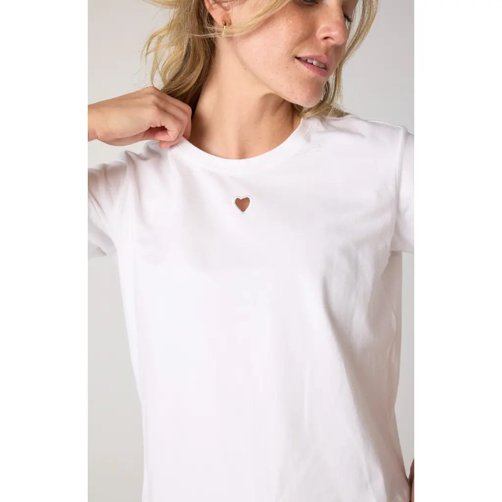 Daughter Lessons Love Tee in White at Nordstrom, Size Small | Nordstrom