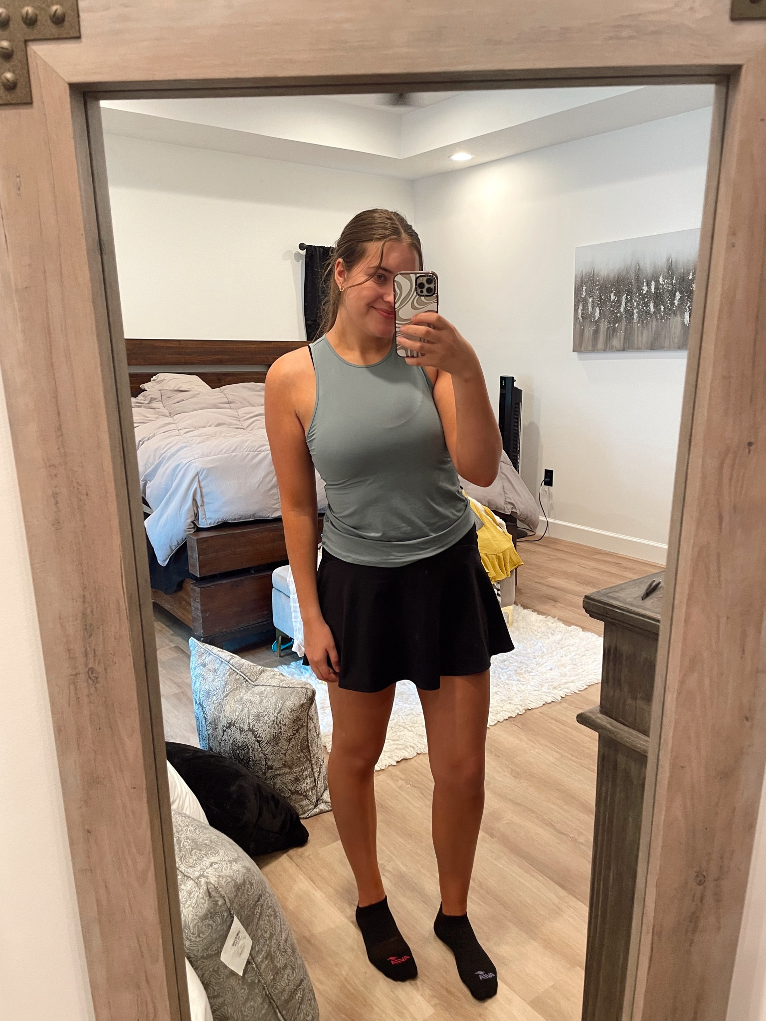 Old Navy 50% off active wear!! 
Top size small
Skirt size large 

Also tagging some of my favorites!
Both tanks size M
Shorts size M



#LTKFitness #LTKActive #LTKFindsUnder50