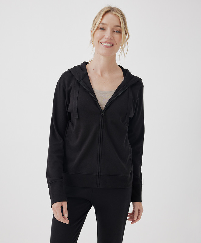 Women’s Airplane Zip Hoodie made with Organic Cotton | Pact | Pact Apparel