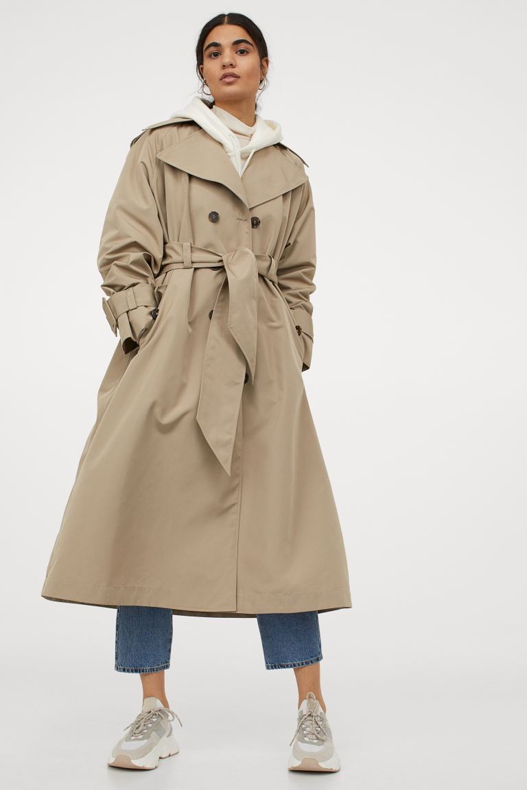 Oversized trenchcoat | H&M (UK, MY, IN, SG, PH, TW, HK)