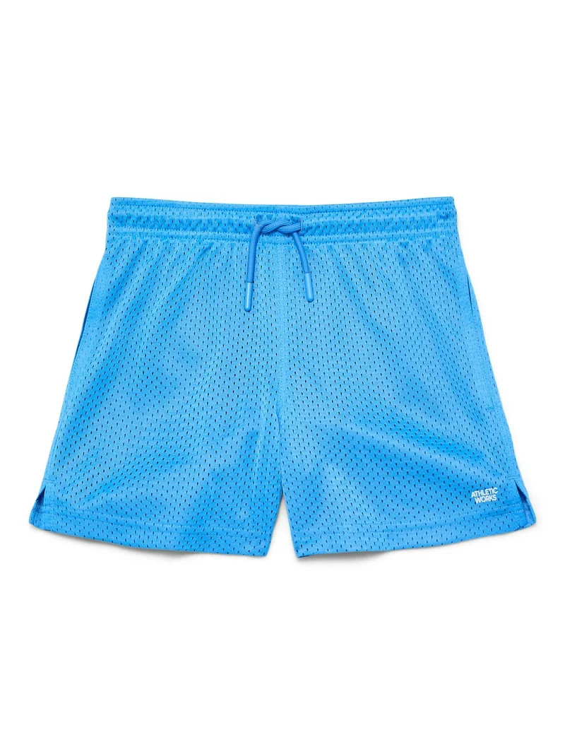 Athletic Works Boys Performance Mesh Shorts, Sizes 4-16 | Walmart (US)